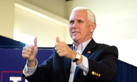 Mike Pence targeted ‘liberal policies’ in discussing violence in Chicago.