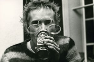 Johnny Rotten of the Sex Pistols, December 1976.