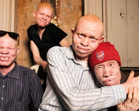 ‘We never thought people would actually hear us sing’ … from left, Elias Sostines, Teleza Finias, Riziki Julias and Amidu Didas.