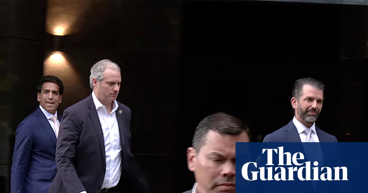 Why did Donald Trump Jr turn up in a tiny British enclave looking for money?