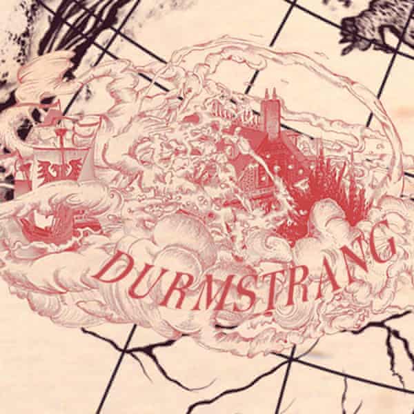 Mapa de la Escuela de Magia-Durmstrang