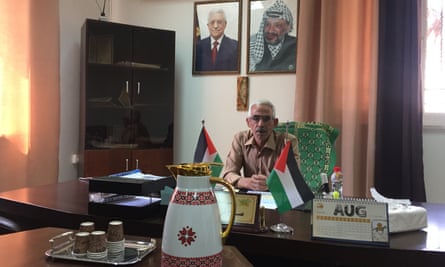 Hussein Atiayat at his desk