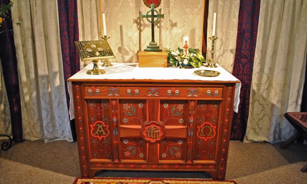 Altar at St Fillan’s, Killin.