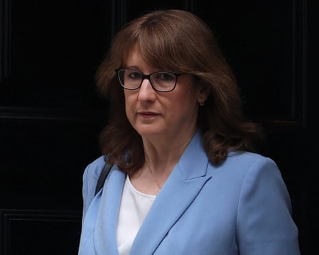 Chancellor Rachel Reeves leaves 11 Downing Street.