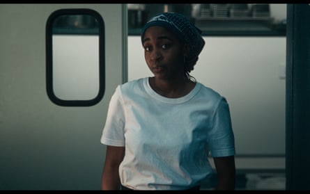 Ayo Edebiri as Sydney in The Bear.