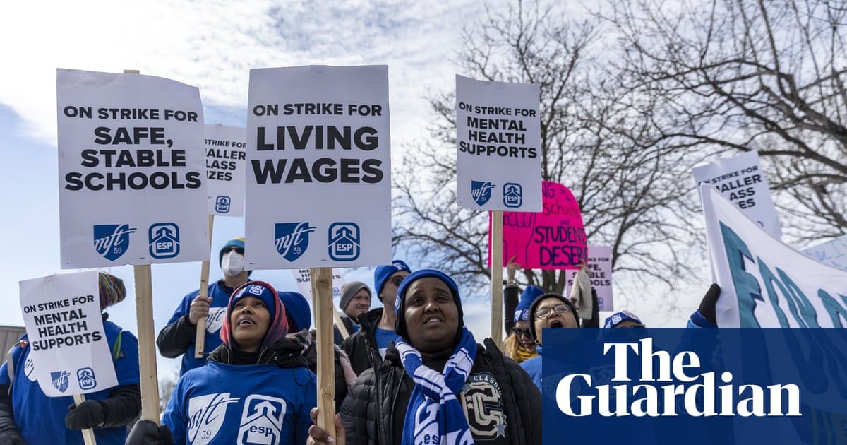 New wave of teachers’ strikes rolls across US