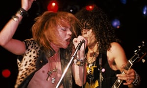 Axl Rose and Slash of Guns n’ Roses.