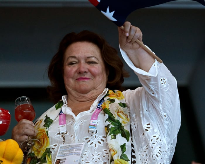 Gina Rinehart offers bonuses for Australian swimming medals as funding gap exposed