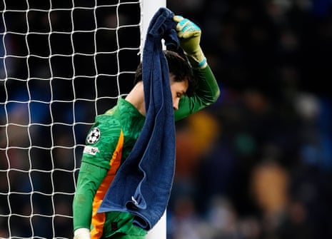 The introduction of James Trafford in place of Gianluigi Donnarumma was one of 10 changes Pep Guardiola made to the Manchester City side that lost at home to Bayer Leverkusen in the Champions League on Tuesday night.