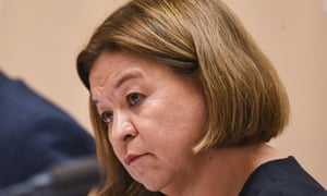 ABC boss Michelle Guthrie speaks during Senate estimates on Wednesday