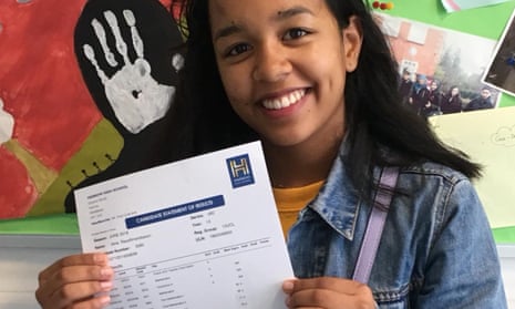 Aina Razafimambason, also from Harrow High Sixth Form in west London, will study at the University of Amsterdam after achieving A*AA