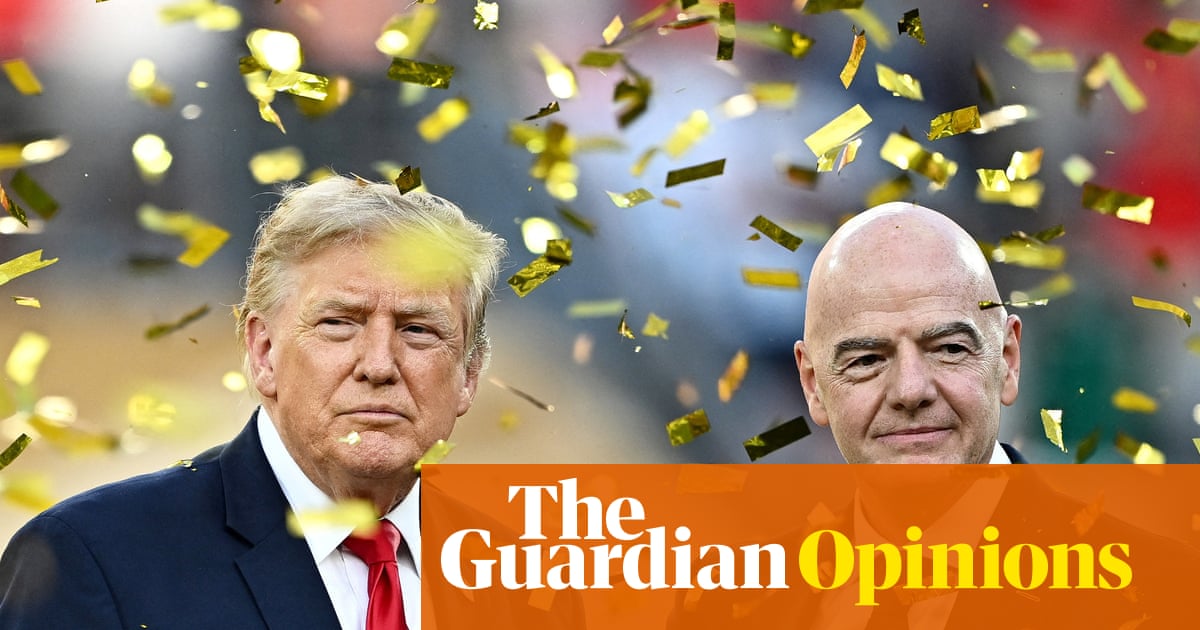 Gianni Infantino explains that selling off the World Cup to private equity and a Kushner is actually about the “democratization of football,” presumably in the same way Trump’s family businesses were about the democratization of emoluments.