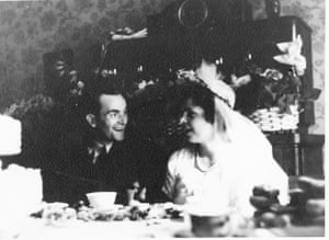 Harry Leslie Smith at his wedding to Friede.