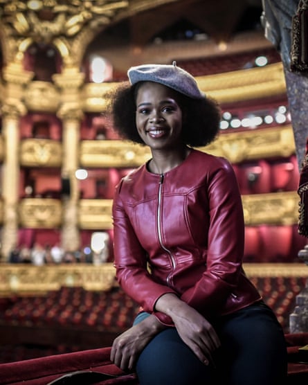 Pretty Yende at the Garnier Opera House in Paris.