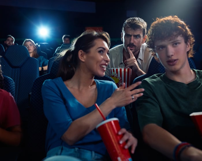 Is it OK to talk at the cinema? How about if it’s just during the trailers? | Polly Hudson