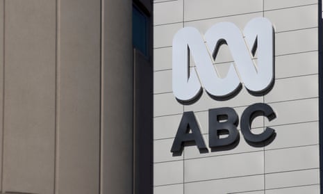 The ABC logo outside the Australian Broadcasting Corporation's Ultimo headquarters