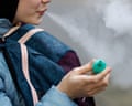 a young person vaping
