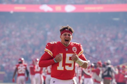 Patrick Mahomes at Arrowhead.
