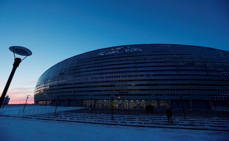 The Astana Arena, wherever today’s World Cup qualifier betwixt Kazakhstan and Wales will beryllium played.