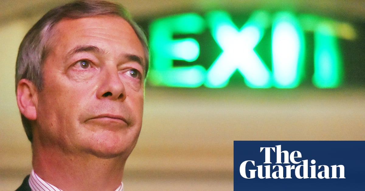 Nigel Farage quits as Reform UK leader in step back from party politics