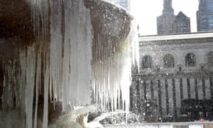 The Josephine Shaw Lowell Memorial Fountain in Bryant Park, New York.
