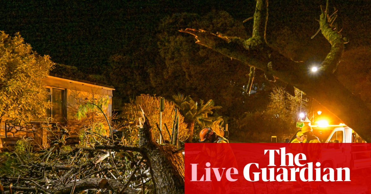 Image for Storm Goretti live: danger to life warning as heavy rain, strong winds and snow batter UK