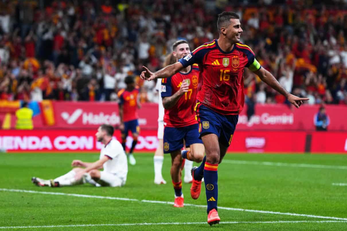 Spain's second goal