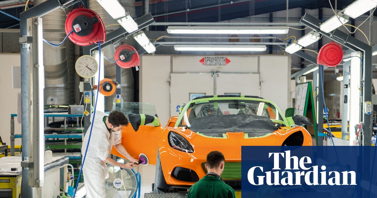 Lotus to cut 550 UK jobs amid auto industry uncertainty' including Trump tariffs