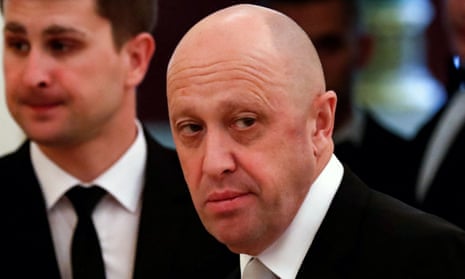 A file photo of Russian businessman and Wagner founder Yevgeny Prigozhin.