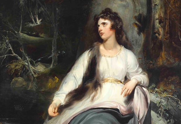 Emma as La Penserosa, 1791-92, by Sir Thomas Lawrence.