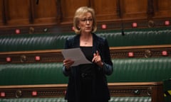 Andrea Leadsom in the House of Commons, London, March 2021