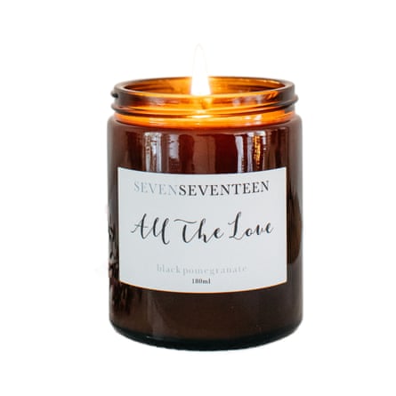 Seven Seventeen All The Love / Black Pomegranate Candle