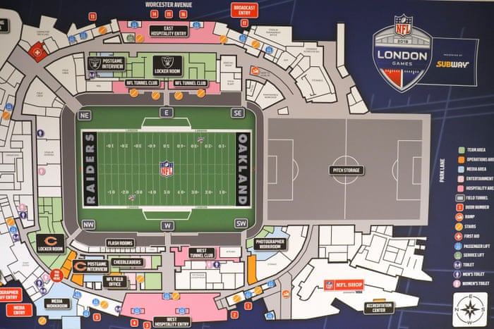 Nfl Takes Over The Tottenham Hotspur Stadium In Pictures Football The Guardian