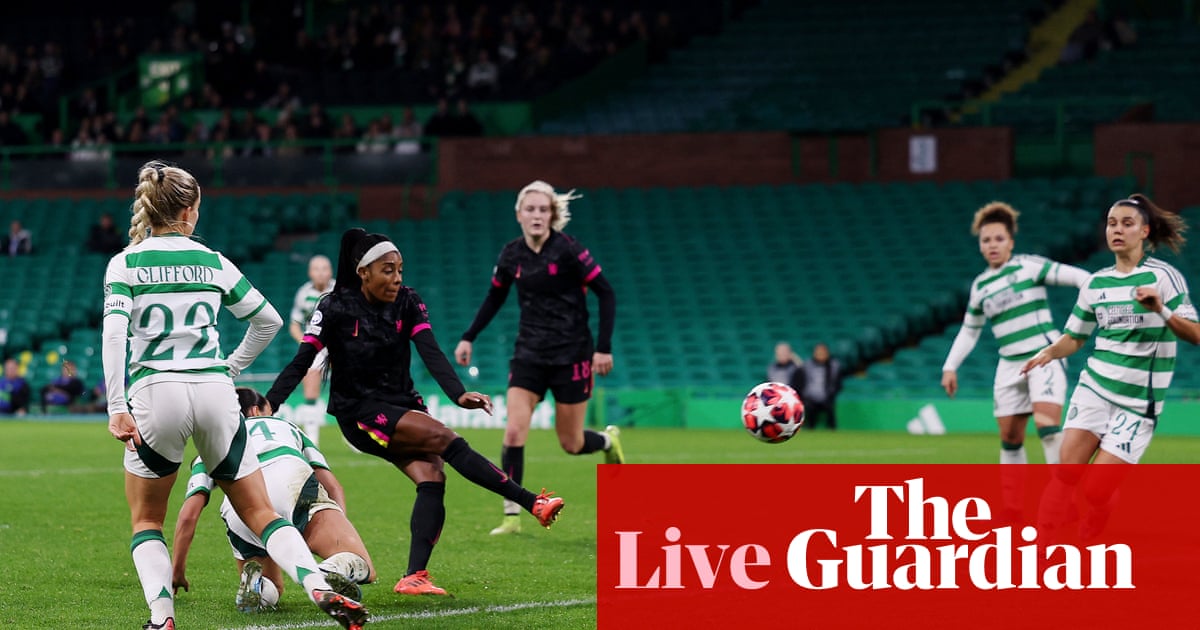 Celtic 1-2 Chelsea: Women’s Champions League – as it happened