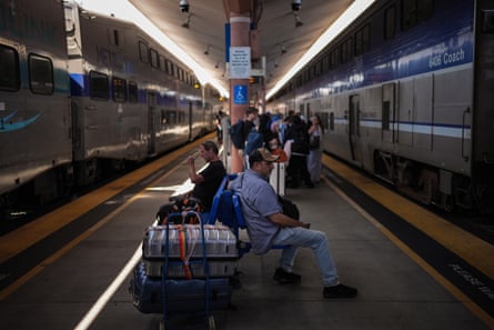 Travelers hold to committee Amtrak trains successful California.