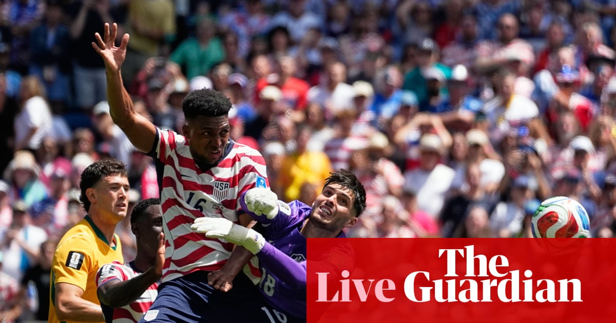 USA 2-0 Australia: World Cup 2026 – live reaction USA 2-0 Australia: World Cup 2026 – live reaction