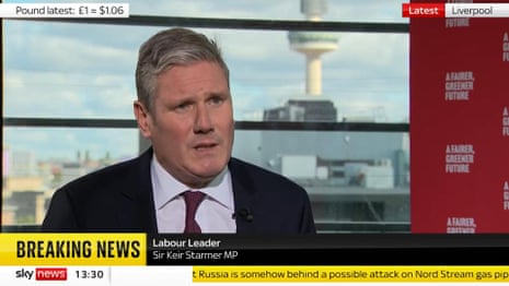 Government has 'lost control of economy', says Keir Starmer – video