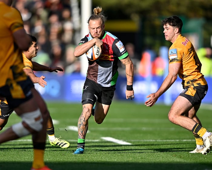Tyrone Green doubles up as rampant Harlequins soar above Newcastle