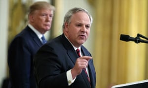 David Bernhardt is promoting a fossil fuel project backed by his former lobbying firm, emails suggest.