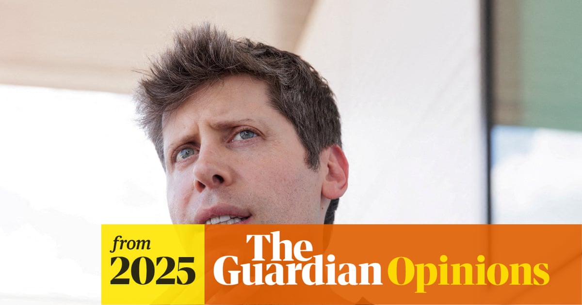 It’s Sam Altman: the man who stole the rights from copyright. If he’s the future, can we go backwards? | Marina Hyde