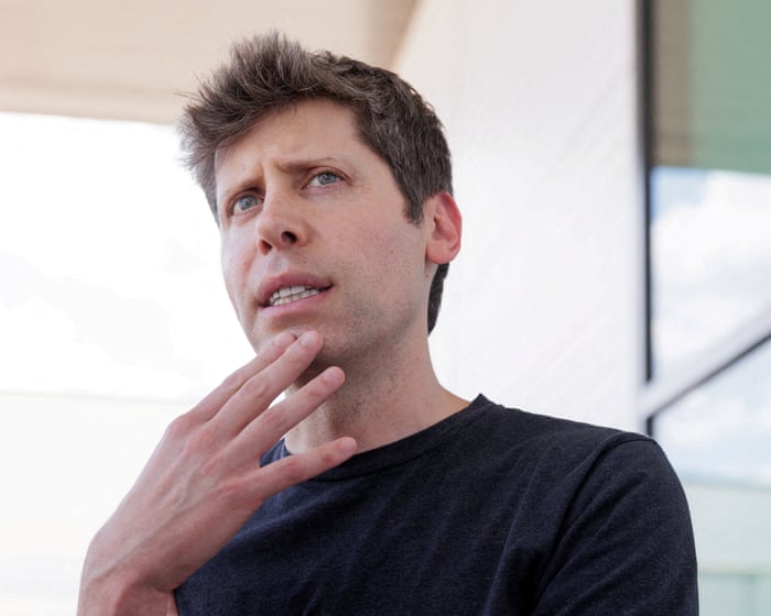 It’s Sam Altman: the man who stole the rights from copyright. If he’s the future, can we go backwards? | Marina Hyde