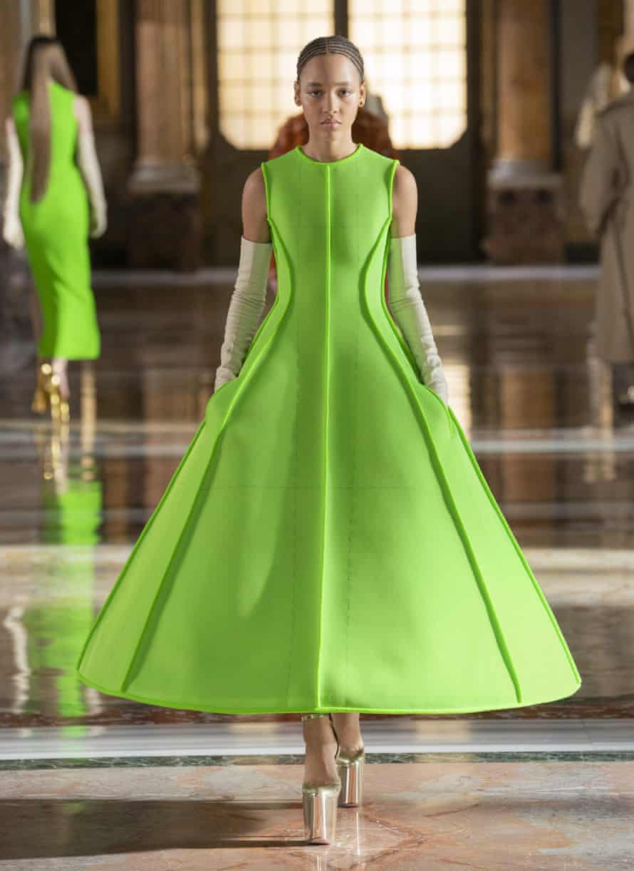 Palazzo Colonna was the setting for Valentino’s show.