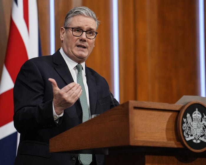 Starmer plays down prospect of retaliatory tariffs against US over Greenland