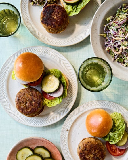Simon Rogan’s Old Winchester sliders with Cartmel slaw