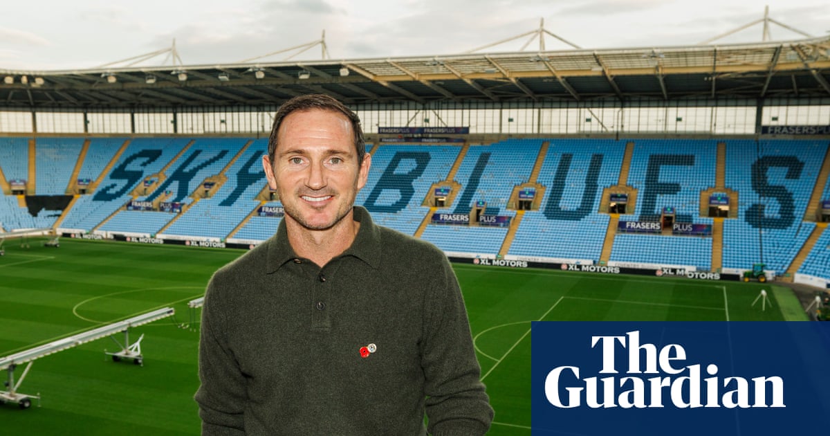 Frank Lampard: ‘I want to prove everybody wrong all the time – it’s a good driving force’