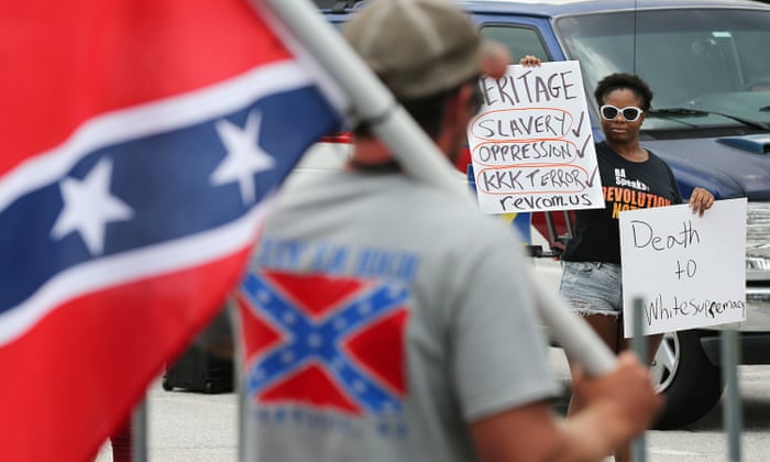 Pro Confederate Flag Rally At South S Mount Rushmore Draws Hundreds Georgia The Guardian