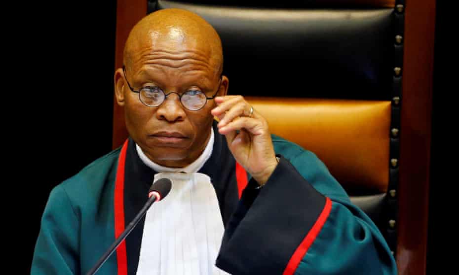 Chief Justice Mogoeng speaks in parliament 