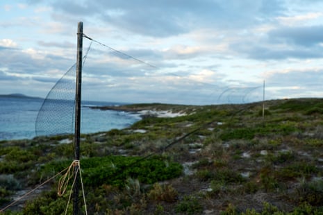 A net near the seashore
