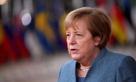 German chancellor Angela Merkel in Brussels