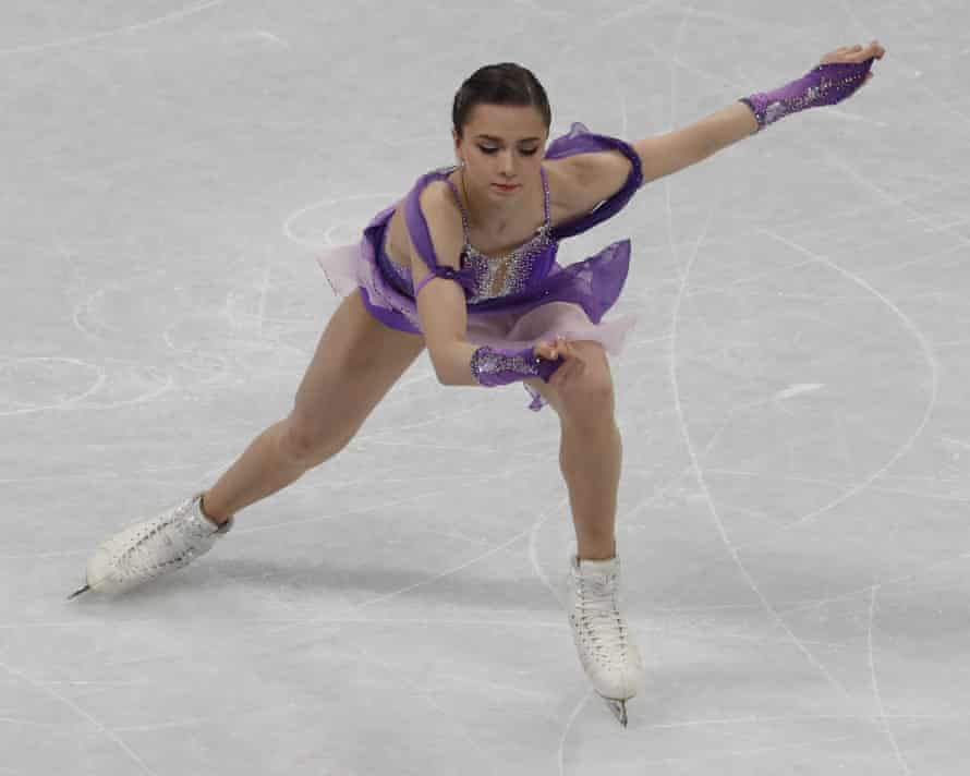 Kamila Valieva is on course for a gold medal despite her failed drugs test.